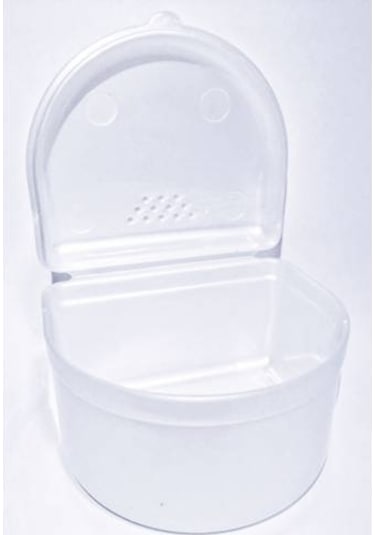 Diş Protez. Diş Saklama Taşıma Koruma Kutusu Kabı (3 Adet)