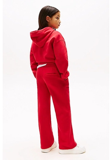 Kız Çocuk Th Geniş Paça Eşofman Altı - Kırmızı Primary Red