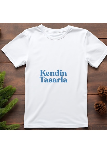 Kendin Tasarla Kişiye Özel Baskılı Tişört Hediye Edilebilir Fotoğraf Ve Yazı Baskılı Tişört Beyaz