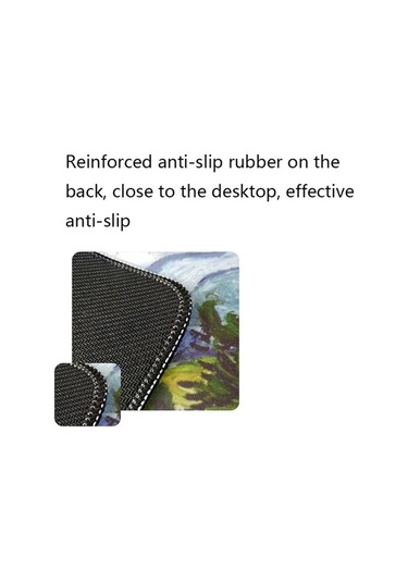 Ebitda 400x900x5mm Kilitli Am002 Balıkçı Yağlıboya Masası Kauçuk Fare Altlığı Balıkçı