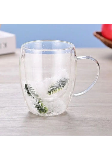 Çift Cidarli Çam Bardak Tdrtr