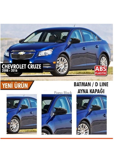 Chevrolet Cruze Yarasa Ayna Kapağı Piano Black Parlak Siyah