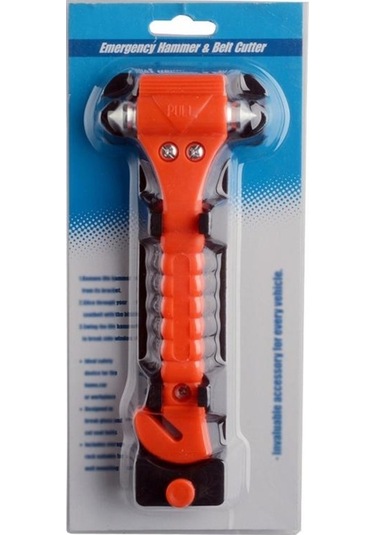 Novahub Araba Acil Kaçış Kiti: Pencere Kırıcı, Kemer Kesici, Güvenlik Çekiç