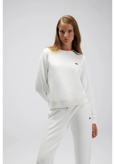 Ellesse Bayan Sweat Ef553-of Beyaz Beyaz