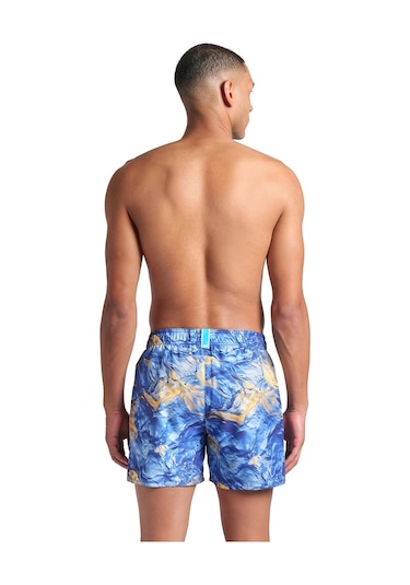 Arena Water Prints Beach Erkek Mavi Deniz Şortu 007159710 Mavi