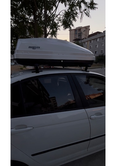 Perflex Beyaz Port Bagaj Eco 370 Litre Tek Açılır