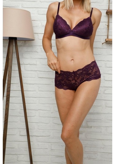 Nipora Kadın Şortlu Hafif Destek Sütyen Takım Bralet Takımı 4407