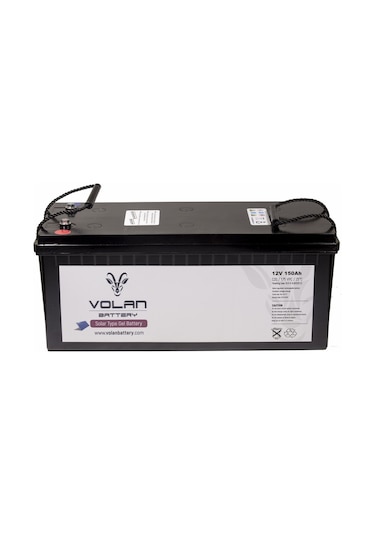 12 Volt 150 Amper Jel Akü Solar Güneş Enerjisi - Volan Akü / 325018793
