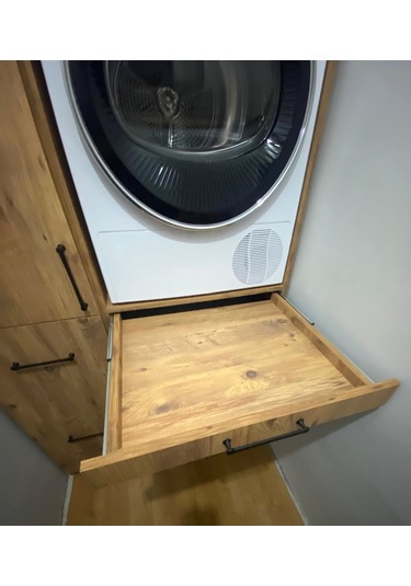 Remora Çamaşır Ve Kurutma Makine Dolabı Kahverengi