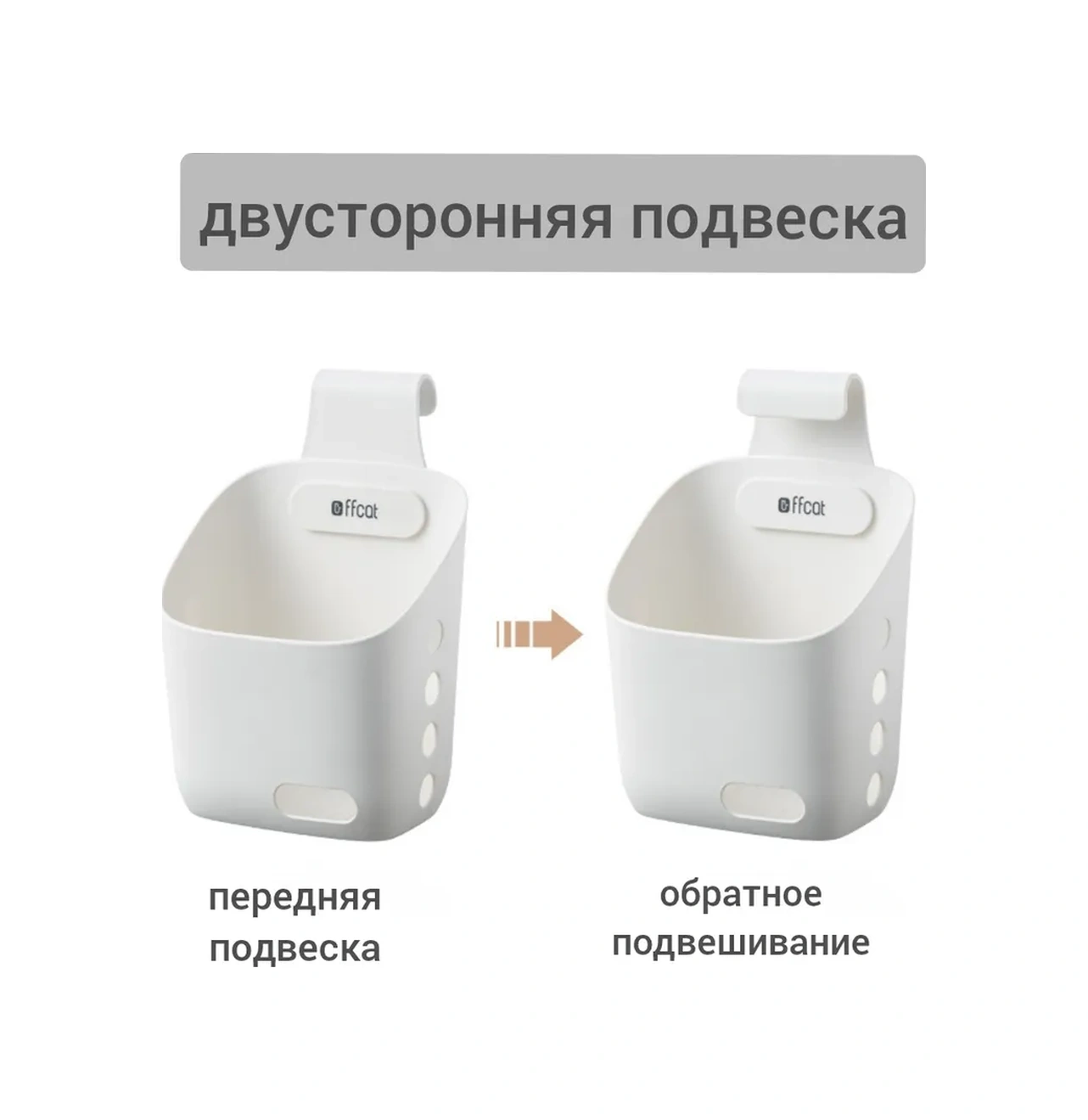 Ffcat Alt Değiştirme Dolabı Ve Masası İçin Asma Düzenleyici 381021691 Beyaz