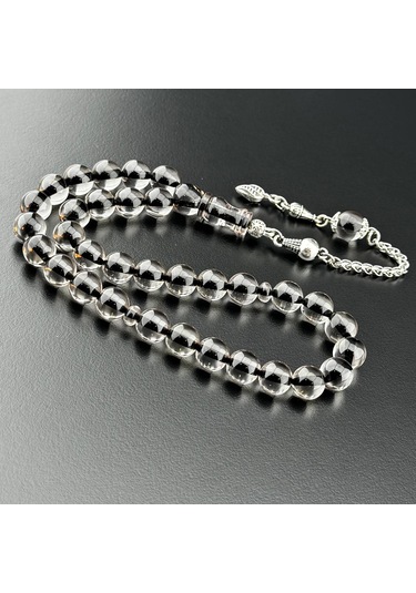 Şeffaf Renk Ateş Kehribar Tesbih Hcz-model Gkrew Şeffaf