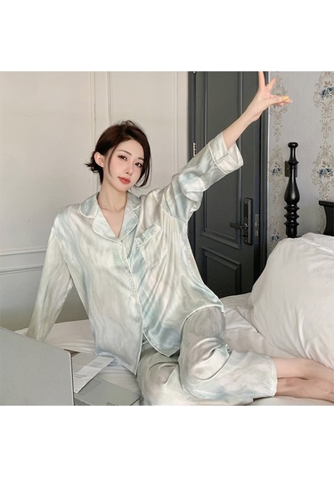 Kadın Buz İpek Pijama-7005 Diğer