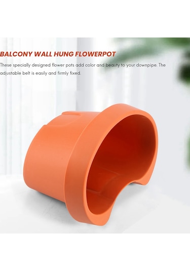 Adet/grup Benzersiz Oluk İniş Borusu Bahçe Saksısı Drenaj Borusu Çiçek Saksıları Küvetler Drenaj Borusu Bahçe Saksıları