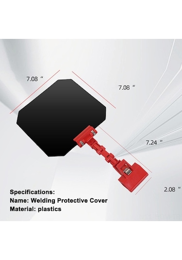 360 Dönebilir Hafif Kaynak Koruma Kapağı - Mıg & Tıg Kaynak İçin Göz Koruma Aracı