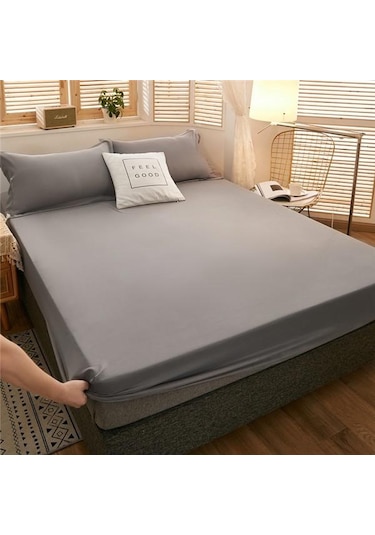 Siyah Derin Cep Yatak Çarşaf Elastik Bantlı % 100% Su Geçirmez Yatak Portector Yatak Topper Kapak Hiçbir Yastık Kılıfı 90cmx200cmx30cm Yatak Siyah Siyah Derin Cep Yatak Çarşaf Elastik Bantlı % 100% Su Geçirmez Yatak Portector Yatak Topper Kapak Hiçbir Yastık Kılıfı 90cmx200cmx30cm Yatak Siyah