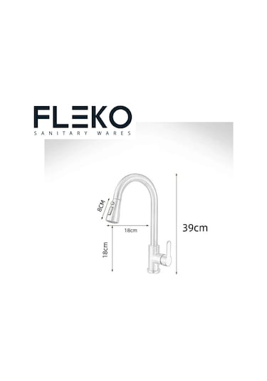 Fleko Krom Spiralli Mutfak Bataryası