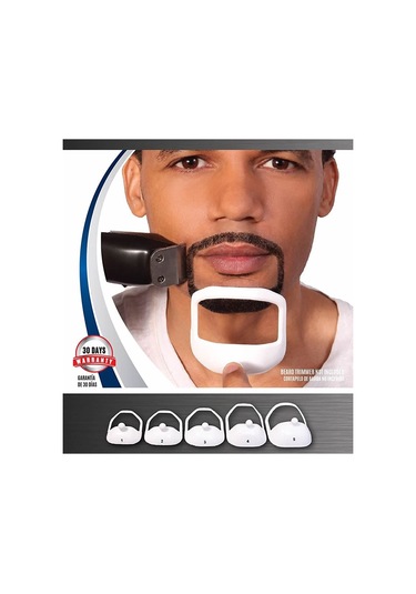 Sakal Şekillendirme Şablonu 5 Parçalı Sakal Şekillendirme Şablonu Siyah - Beyaz