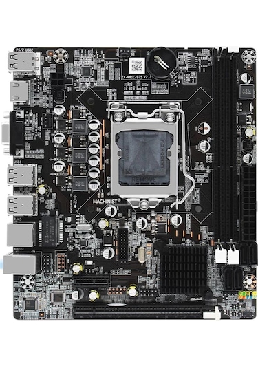 Asboard H61 DDR3 Matx A-V-L LGA 1155p Anakart