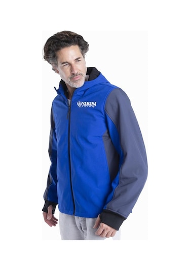 Yamaha Paddock Blue Softshell Erkek Sürüş Ceketi