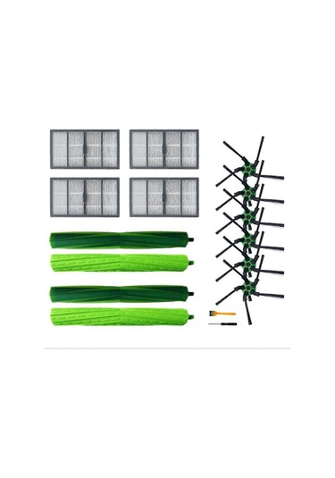 S9 9150 S9+ S9 Plus 9550 S Serisi Robot Temizleyici Ana Yan Fırça Filtresi İçin Silindir Fırça Parçaları Hk