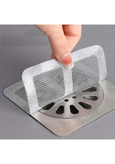 Periboia 20 Adet Yapışkanlı Banyo Gider Koruyucu Saç Toplayıcı Çok Renkli