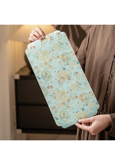 Homyl Çay Matı Pedi Çok Amaçlı Aksesuarları Bezi Parti Ofis Çok Renkli