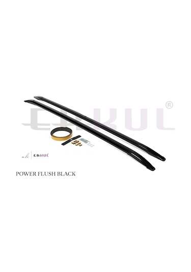 Erkul Fıat Doblo 2010-2022 Power Flush Tavan Çıtası Siyah