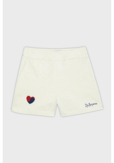 Les Benjamins Bayan Short Lb25ssunlfuso-007 Ekru Ekru