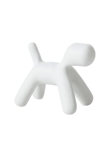 Mudo Home Loyal Whıte Dog Biblo 11x20x16 Cm