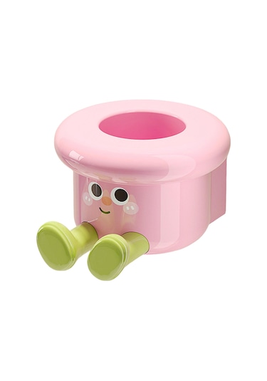 Homyl Diş Fırçası Tutucu Duvara Monte Banyo Düzenleyici Otel Pembe