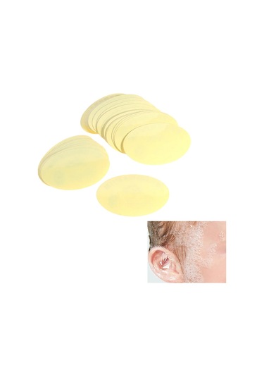 100 Adet Su Geçirmez Kulaklık Yüzme Boneleri Kuaför Ve Berber Kulaklıkları