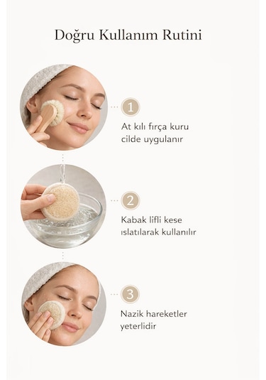 Doğal Yüz Bakım Ve Arındırıcı Aydınlatıcı Seti 2 Parça Rutin
