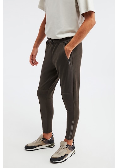 Somber Erkek Haki Düz Renk Pantolon