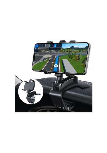 Geeroyoo 360 Derece Dönebilen Ve Ayarlanabilir Plastik Araç Telefon Tutucusu - 3-7 İnç Akıllı Telefonlar İçin Diğer