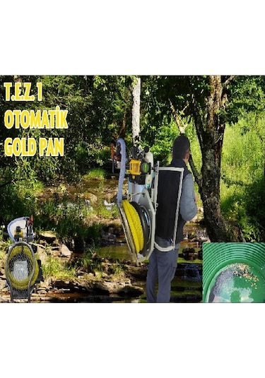 Altın Eleme Motoru Otomatik Gold Pan
