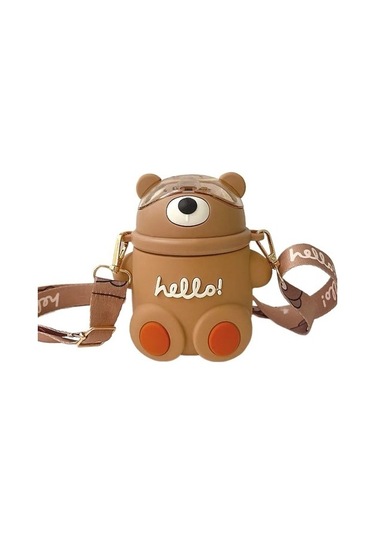 Okul Için Çocuk Termosu Ve Su Isıtıcısı Lbb983 Kahverengi