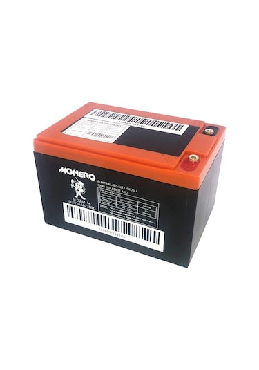 Monero 12 Volt 14 Ah Akü Elektrikli Aküsü 1214