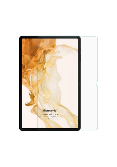 Microsonic Samsung Galaxy Uyumlu Tab S10 Fe Tempered Glass Cam Ekran Koruyucu