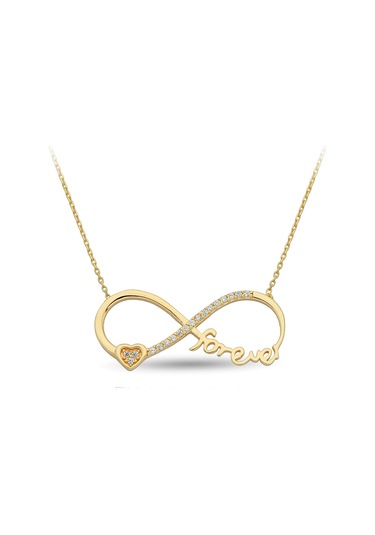 Forever Sonsuzluk Kolye Zk0182 45 Cm N11.27883
