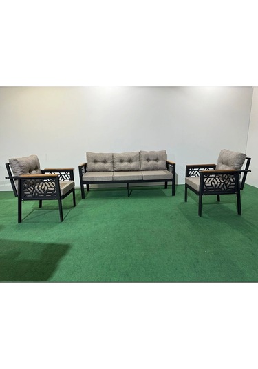 3+1+1 Melisa Balkon-bahçe-kafe Çay Seti Koltuk Oturma Takımı-oturma Grubu,ofis Koltuğu Cappuccno Cappuccino