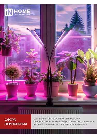 In Home Bitkiler Ve Fideler İçin Fitolamba, Masası İçin Aydınlatma 40w 328078310 Kırmızı