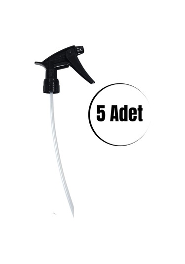 Fısfıs Sprey Başlığı - Siyah Fısfıs Triger Sprey Başlık 5 Adet