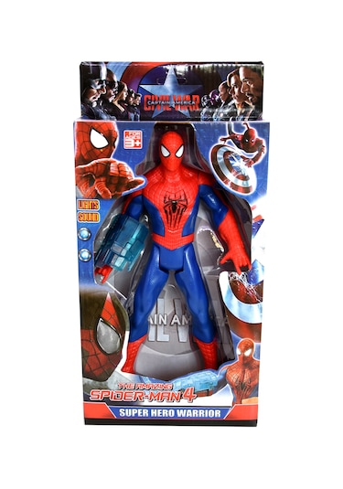 Örümcek Adam Işıklı Müzikli Karakter 25 Cm