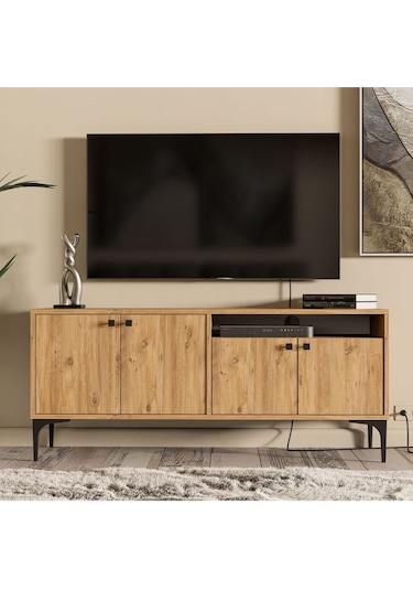 1540 Artemıs 139 Cm Tv Ünitesi Atlantik Çam