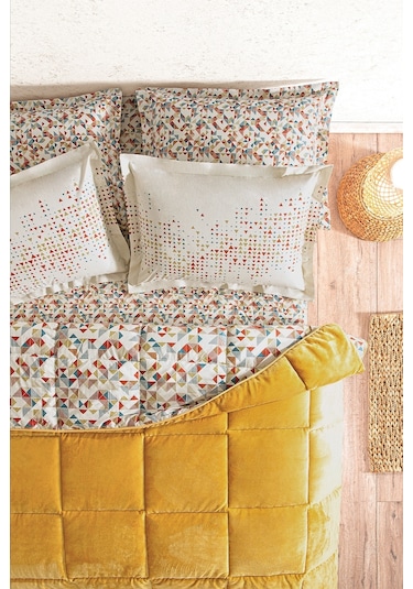 Puffy Eliot Çift Kişilik Triola Uyku Seti - Sarı