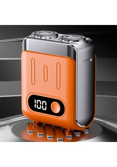 Ulzyvf Tıraş Makinesi Seyahat Mavi Elektrikli Lcd Ekranlı Xe