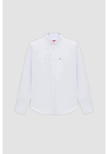 Ds Damat Slim Fit Açık Mavi Oxford Düğmeli Yaka Kolay Ütülenebilir Nakış Detaylı Pamuklu Gömlek 4HC02ORT03265 Açık Mavi Ds Damat Slim Fit Açık Mavi Oxford Düğmeli Yaka Kolay Ütülenebilir Nakış Detaylı Pamuklu Gömlek 4HC02ORT03265 Açık Mavi