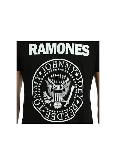 Bant Giyim - Ramones Siyah Erkek T-Shirt Tişört