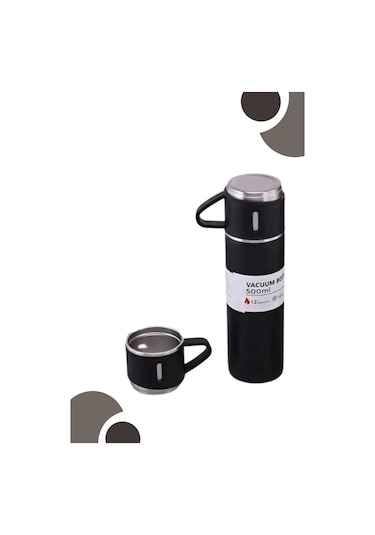 Bfs 3 Bardaklı Termos Seti Anneler Gününe Özel Hediye Taşınabilir Sızdırmaz Isı Koruyucu Çok Renkli