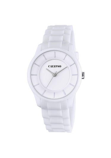 Calypso K5671/1 Unisex Kol Saati Beyaz